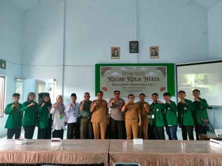 Pembukaan KKN Reguler Multisektoral Gelombang I UIN SATU Tulungagung 2023-2024 Se-Kec. Gandusari